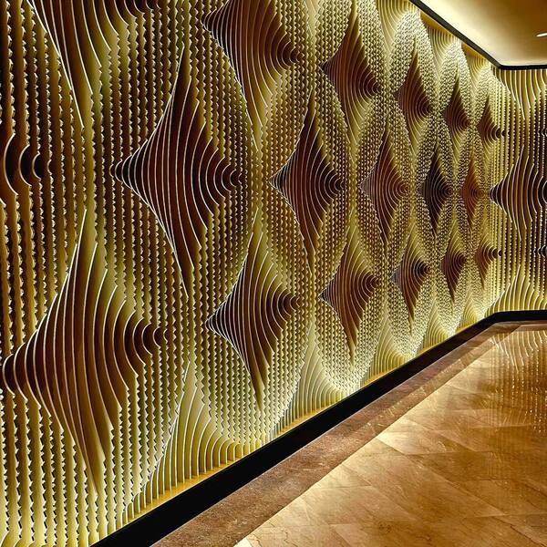 Sculptural Wall Panel