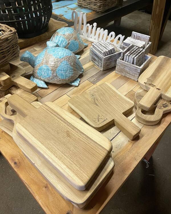 Teak Turtle Coasters