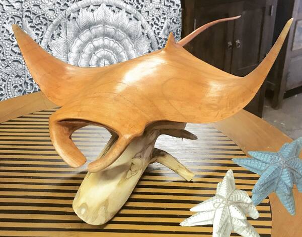 Carved Manta Ray