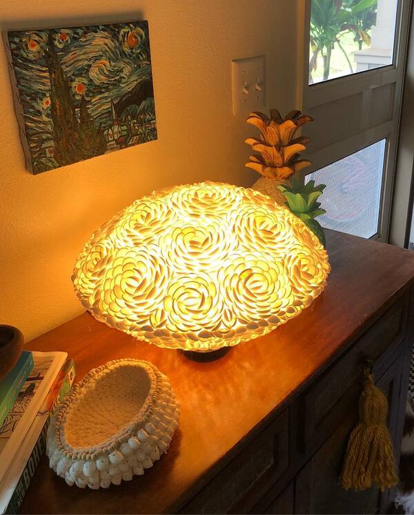 Shell Lamp Styled
