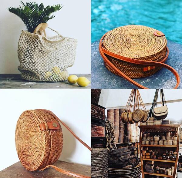 Rattan Bag Collection