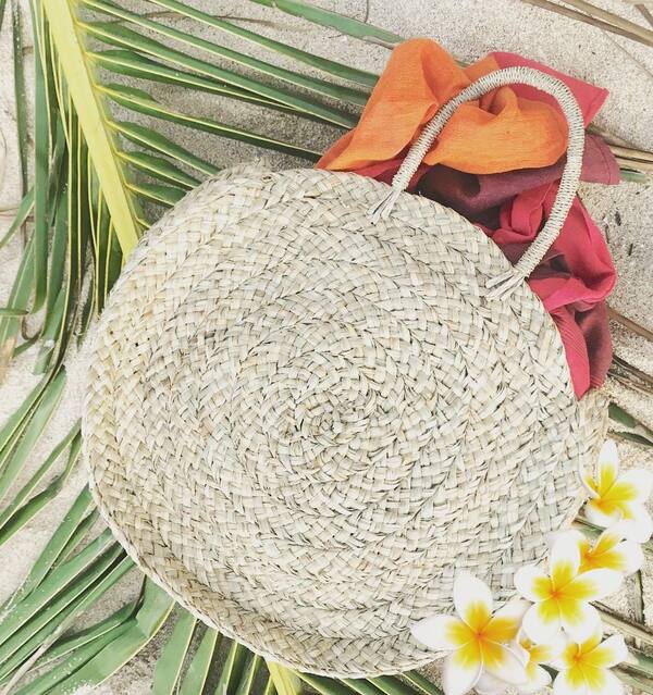 Round Woven Bag