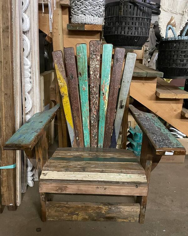 Teal Adirondack Chair