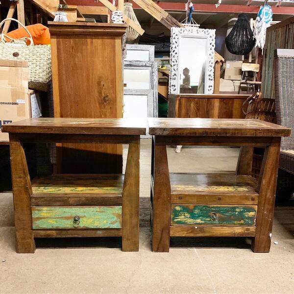 Reclaimed End Tables