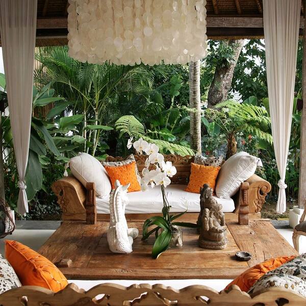 Balinese Outdoor Lounge Tropical