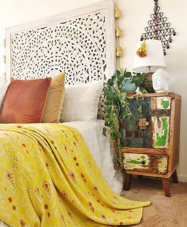 Carved Panel Bedroom