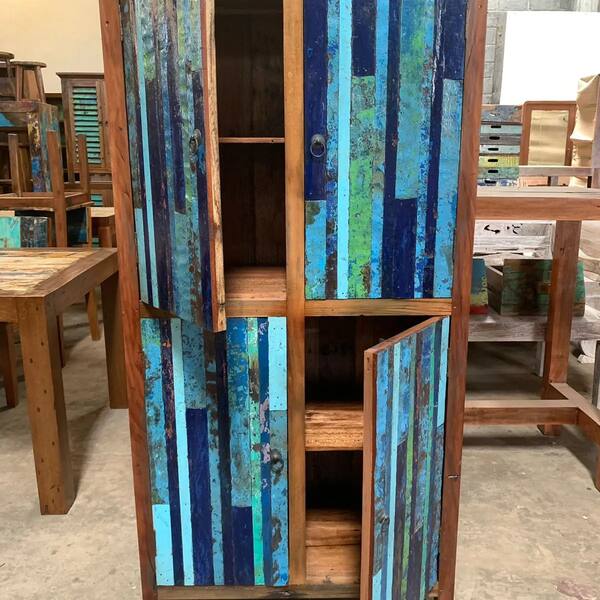 Boat Wood Cabinet