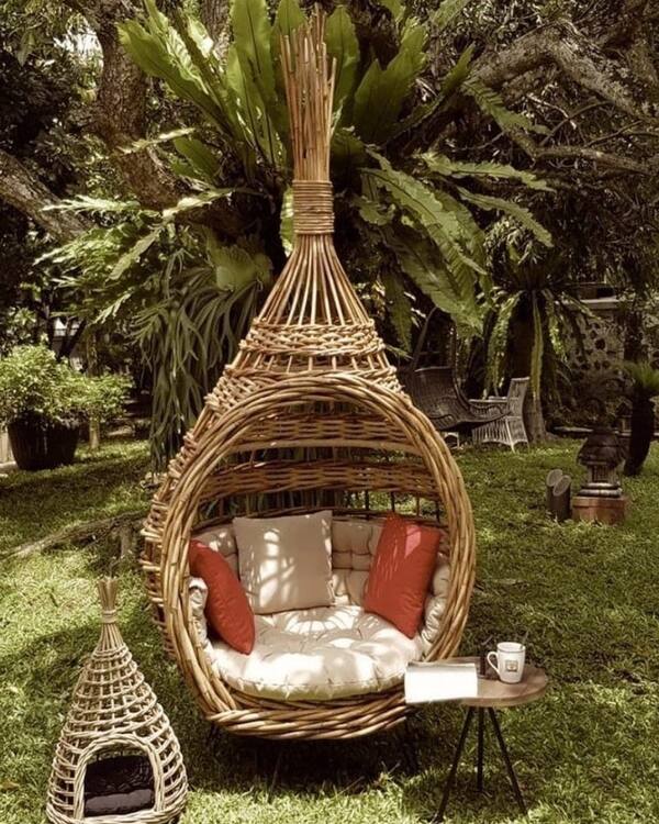 Rattan Egg Chair