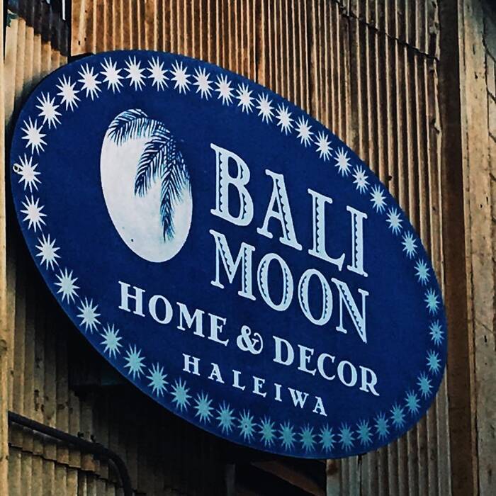 Bali Moon store sign