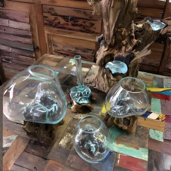 Blown Glass Driftwood