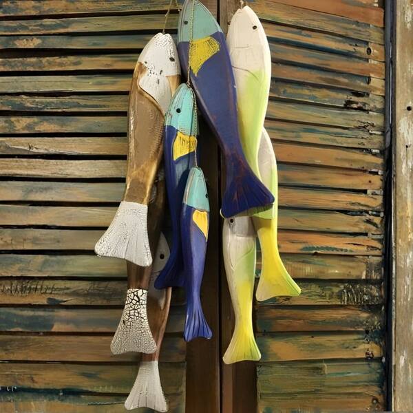 Hanging Painted Fish