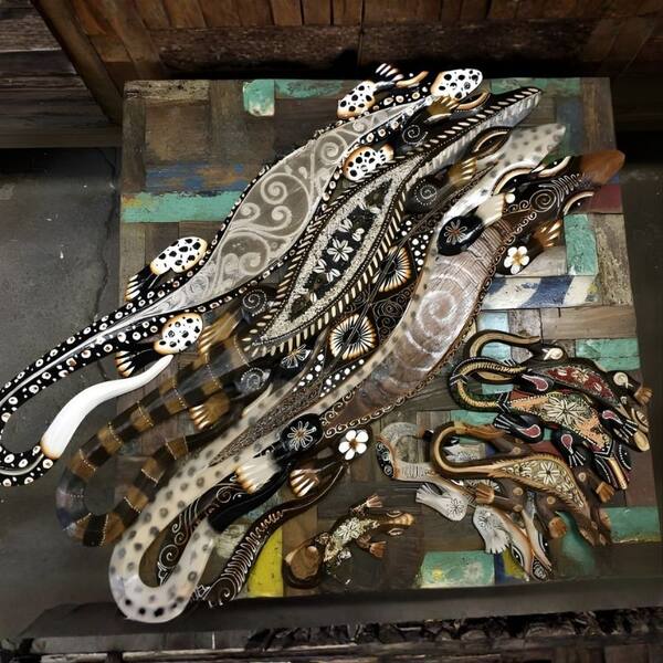 Painted Lizard Collection