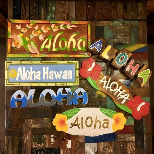 Aloha signs collection